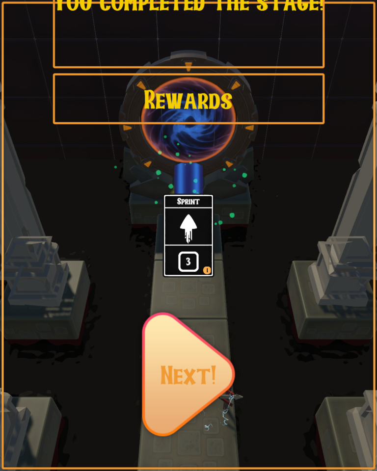 Reward Screen